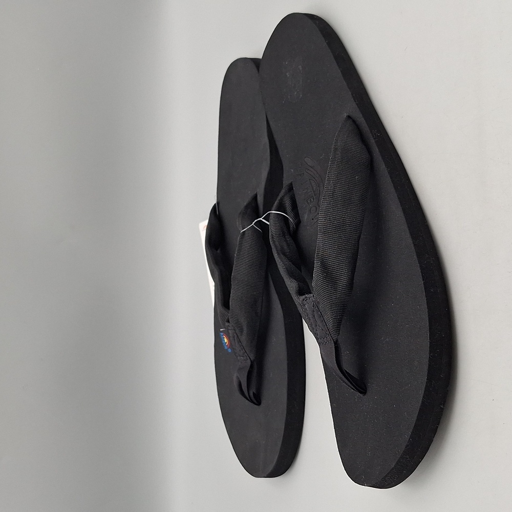 Rainbow Men’s The Cloud Sandals Black Size XXXL 13.5 - 15 NWT